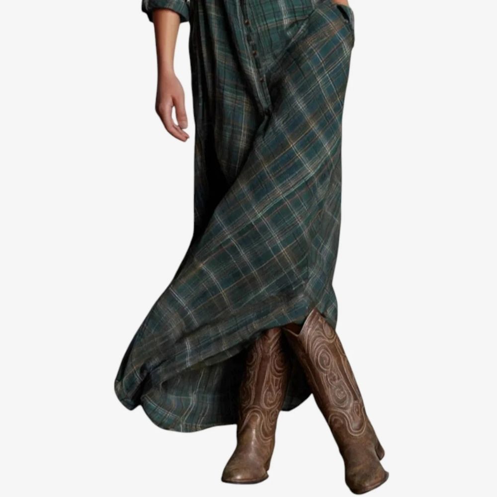 Laurine – Robe longue élégante et fluide